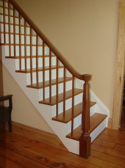 refinished stairs